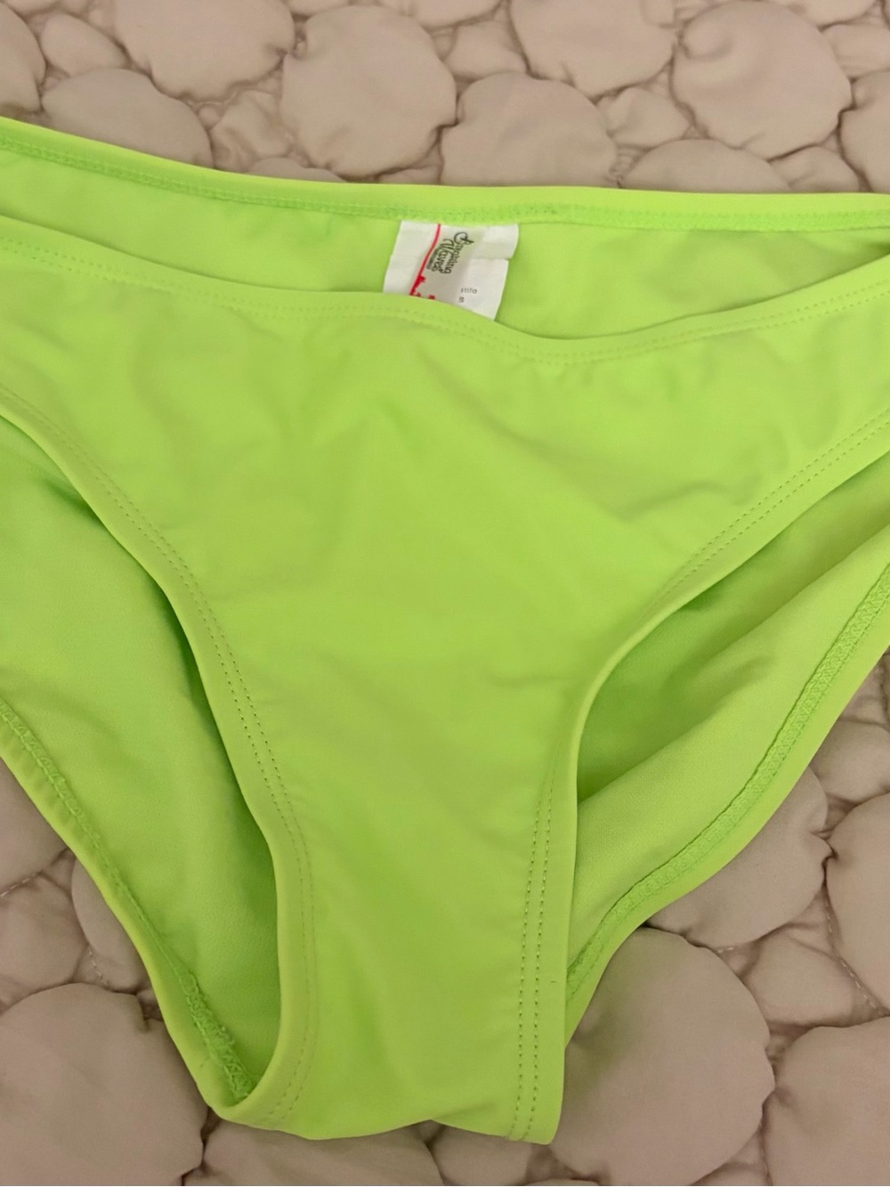 Neon Lime Bikini Bottoms - Women's Swimwear